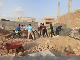 پروژه جهادی ساخت منزل مسکونی در شیروان