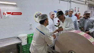 کارگران پگاه لرستان به پاس تلاش در عرصه تولید مورد تقدیر قرار گرفتند