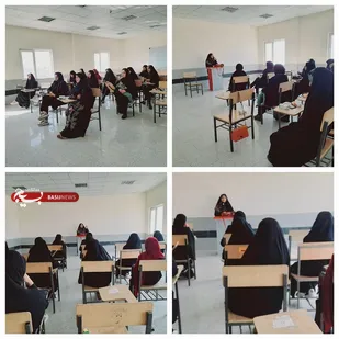 نشست دانشجویی فاطمه شناسی در دانشگاه پیام نور رودبار جنوب