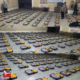 توزیع بسته&zwnj;های شب یلدایی بین نیازمندان دزفول