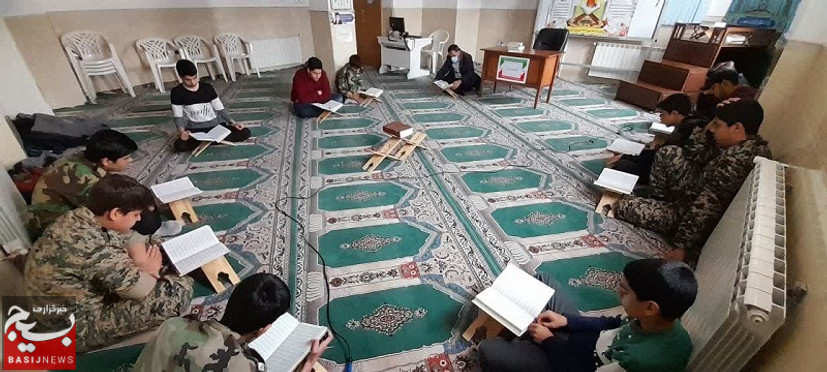 برگزاری کلاسهای احکام و روشنگری بسیجیان