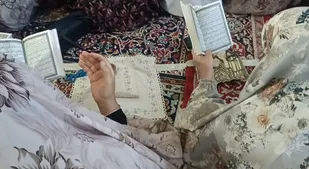استقبال سه هزار دانش آموز دزفول از آیین اعتکاف