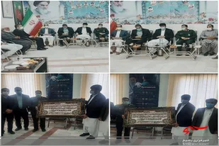 فرماندار و شورای اداری مهرستان با فرمانده سپاه شهرستان دیدار کردند