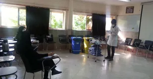 برگزاری پنجمین دوره آزمون صلاحیت حرفه ایی دانشجویان پرستاری شاهرود