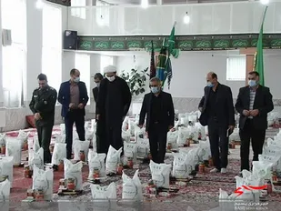 توزیع 400 بسته کمک های مومنانه میان نیازمندان شهرستان کوثر