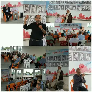 برگزاری محفل روایتگری شهدای عملیات مرصاد شاهرود