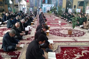 برگزاری محفل انس با قرآن توسط سپاه ناحیه رزن
