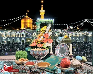بهار در بهار، در بهارستان دلگشای رضوی/از بزرگترین اجتماع نوروزی تا ضیافت افطاری و خدمت&zwnj; عاشقانه خادمان به زائران+ فیلم و تصاویر