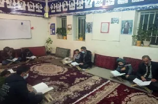 حلقه قرآنی پایگاه بسیج بلال حبشی برپا شد