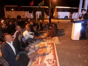 کاروان رهپویان امام(ره) در سامان