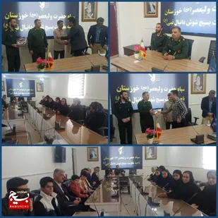 تجلیل از تکواندو کاران قهرمان بسیجی شهرستان شوش&nbsp;