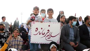 برگزاری پویش سلام فرمانده   در استادیوم ورزشی شهدای شهرستان قدس
