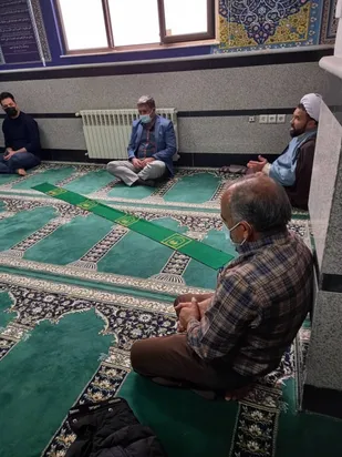 جلسه بزرگداشت هفته بسیج در اداره آبفای شهرستان شاهرود+ تصاویر