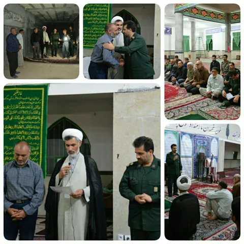 پایگاه بسیج شهدای روستای قراجه در بجنورد افتتاح شد