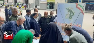 برپایی میز خدمت حقوقی با همکاری معاونت حقوقی و بسیج حقوقدانان سپاه امام حسن مجتبی (ع) +تصاویر