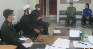 جلسه قرارگاه حافظان سلامت در حوزه مالک اشتر خوانسار برگزار شد