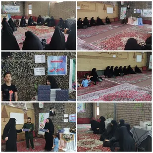 نشست بصیرتی و جهاد تبیین در حوزه بسیج حضرت زینب(س) پیشوا