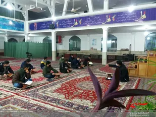 جلسه و نشست قرآنی پایگاه مقاومت بسیج امام رضا(ع)سپاه شیروان