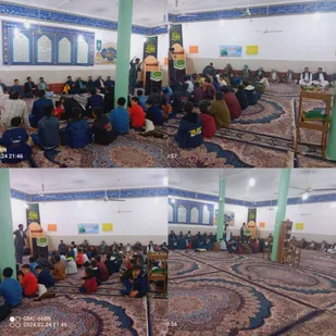 جشن بزرگ ولادت امام زمان عج در بخش مشراگه شهرستان رامشیر