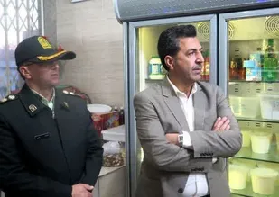 بازدید فرماندار میامی از اصناف و بازاریان