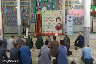 مراسم بزرگداشت شهدای هفتم تیر ماه در اسدآباد
