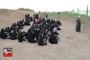 زیارت دانشجویان مازندرانی از معراج شهدای غواص به روایت تصویر