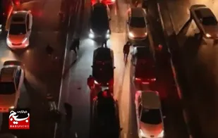تصاویر پهپادی از آشوبگران تهران در ۱۹ دی