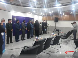 مراسم تکریم ومعارفه مسول کانون بسیج ورزشکاران شهرستان سیرجان