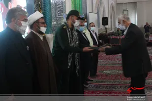 برگزاری آئین تجلیل و تکریم پیشکسوتان دفاع مقدس و مقاومت شهرستان نظرآباد
