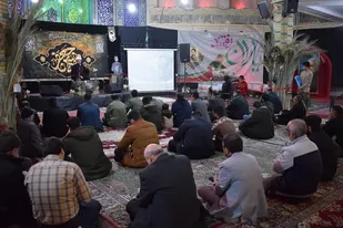 چهارمین سالگرد شهادت شهید مدافع امنیت در شاهین شهر