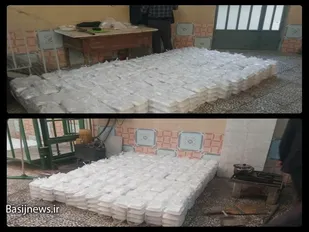 طبخ و توزیع ۱۵۰۰ پرس غذای گرم در بین خانواده های نیازمند شهرستان تیران و کرون در شب شهادت حضرت زهرا سلام الله علیها
