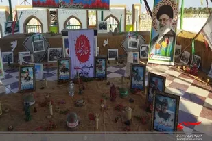 برگزاری نمایشگاه عکس شهدا درهفته بسیج