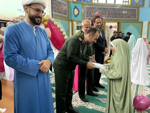 جشن تکلیف ۶۰ دختر مکلف پایوران سپاه قدس گیلان برگزار شد