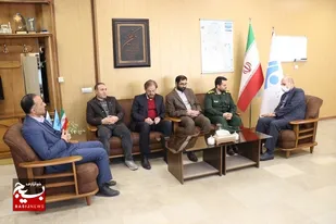تقدیر و تشکر فرمانده سپاه حضرت عباس از مدیر کل صدا و سیما استان اردبیل