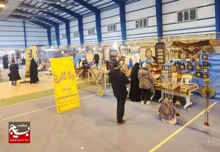 نمایشگاه صنایع&zwnj;دستی و سوغات در دامغان برپا شد