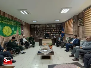دیدار مسوولان شهرستان میامی با فرمانده سپاه شاهرود+ عکس