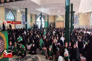 همایش شیرخوارگان حسینی در مسجد جامع رزن