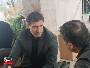 خدمت عاشقانه بسیجیان ادارات کل شهید رجایی به زائران امام رضا (ع)+عکس