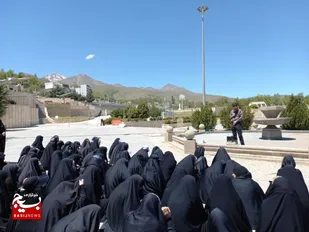 اعزام نخستین کاروان دانشجویی راهیان نور قم به مناطق عملیاتی غرب کشور