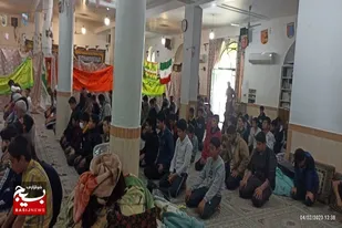 آئین اعتکاف دانش آموزی در بخش جره و بالاده شهرستان کازرون برگزار شد