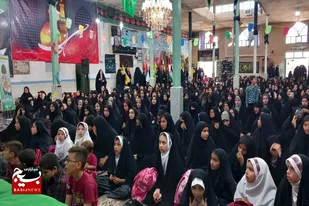 جشن بزرگ دهه کرامت با حضور خدام رضوی در بهار برگزار شد