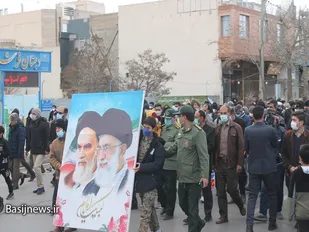 راهپیمایی 22 بهمن در شهرستان تیران وکرون به روایت تصاویر