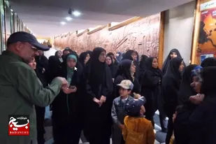 بازدید بسیجیان حوزه مقاومت حضرت مریم (س) ملایر از باغ موزه دفاع مقدس همدان