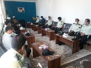 دیدار فرماندهی و پرسنل انتظامی اسلام آبادغرب با امام جمعه