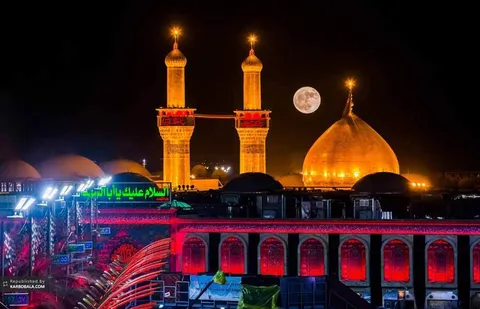 یک تریلی گچ به کربلای معلی ارسال شد