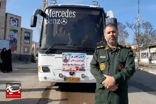 اعزام کاروان راهیان نور شهید اوجاقی سپاه هوراند&lrm; به جنوب