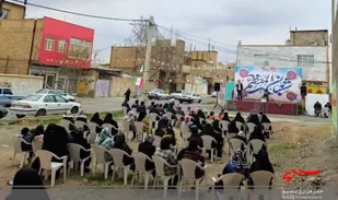 جشن اعیاد شعبانیه به همت بسیجیان حوزه های 717و718 نظرآباد برگزار شد