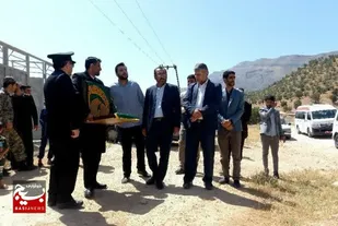 حضور خادمین حرم&zwnj; رضوی در شهرستان خانمیرزا