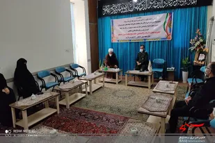 دیدارخواهران خادم الشهدا دامغان با امام جمعه این شهرستان