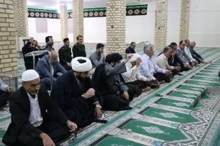 برگزاری مراسم گرامیداشت شهدای مظلوم غزه در محل مسجد جامع موسیان از توابع شهرستان دهلران&nbsp;